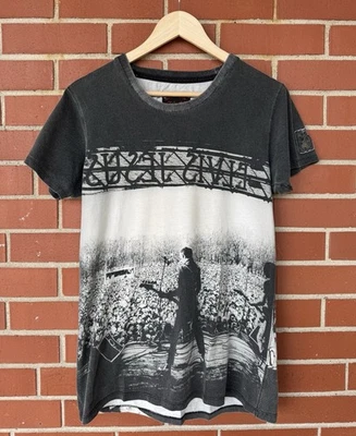 Camiseta Elvis Jesus Estampada Gráfica Concierto Grunge Punk AOP Doble Cara Foto 1 de 4