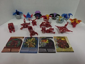 Bakugan Maxus Dragonoid 7 in 1 completo di carte più 8 Battle Brawlers - Foto 1 di 23