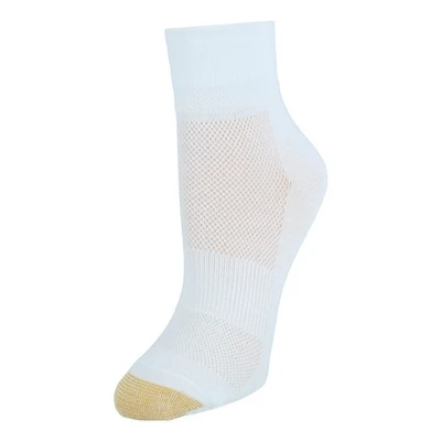 Calcetines tobilleros CoolMax Gold Toe para mujer (paquete de 3) Foto 1 de 2