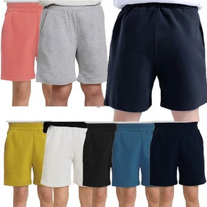 Kinder Jungen Shorts Park Unterhosen Sommer Boardshorts Taschen Vollfarbe Jagd - Picture 1 of 77