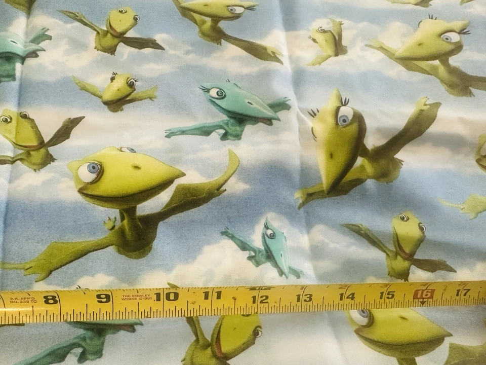 Dinosaur Train Cotton Fabric Dinosaur Train .86 Yd Length X 45” Width - Image 1 of 1
