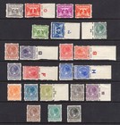 Netherlands 1928 Partial Roltanding - Sc# 164a//193a OG MNH SCV $521.00
