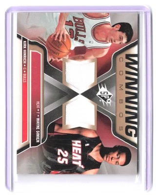 2006-07 SPx Kirk Hinrich / Wayne Simien Winning Combos MEM #WC-HS Chicago Bulls - Image 1 of 2