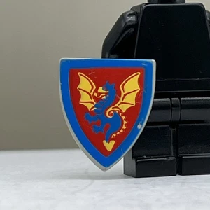 Lego Drachenritter Schild / Lego Mini Figur Zubehör - Bild 1 von 2