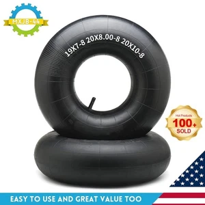 2* 20x8.00-8 20x8-8 20x10.00-8 20x10-8 Inner Tube Tire Riding Mower Lawn Tractor - Picture 1 of 12