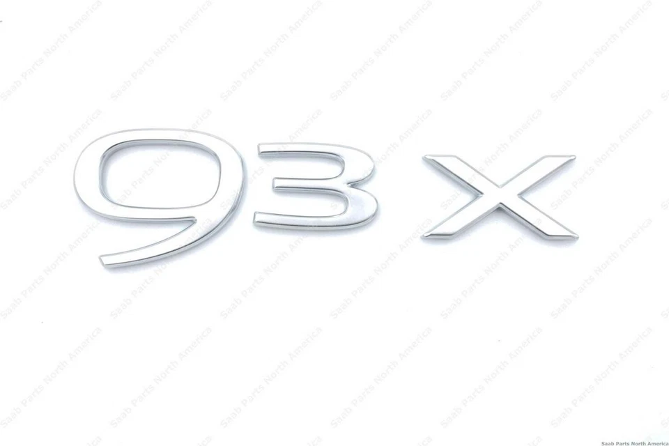 Emblema traseiro Saab genuíno - 9-3X para 2011 Saab 9-3 12847508-AA - Imagem 1 de 1