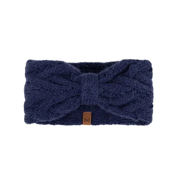 Обруч для волос Buff Caryn Midnight темно-синий вязаный и флисовый - Изображение 1 из 1