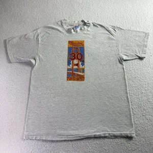 T-shirt vintage anni 90 Bill Graham presenta 30 anni nello staff di San Francisco RARA - Foto 1 di 10