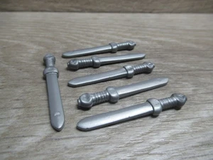 Playmobil Zubehör | 6x silberne Schwerter für Römer | Waffen - Picture 1 of 1