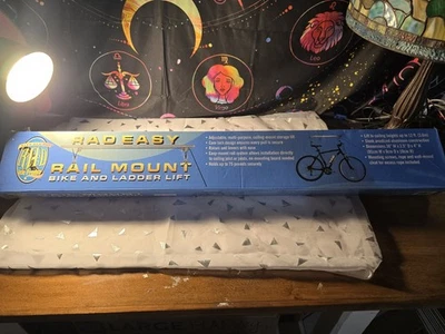 RAD Cycle Products Rail Mount Bike and Ladder Lift for Your Garage or Workshop H - Image 1 of 4