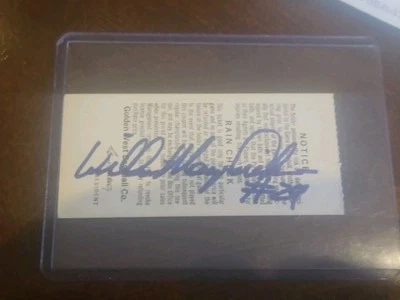 willie aikens signed game ticket stub autographed anaheim angels hit 1979 auto 1 - Image 1 of 2