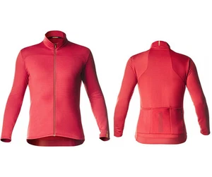 Mavic Essential Merino Thermo Long Sleeve MTB Jersey - Haute Red - Picture 1 of 2