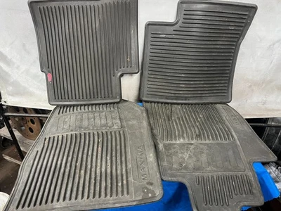04-08 Nissan Maxima Floor Mat Set Front + Rear All Weather 4 Mats 999E1-MQ000 RR Foto 1 de 4