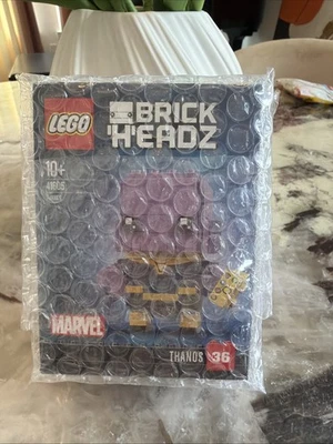 LEGO BRICKHEADZ Marvel Avengers Thanos #36 (41605) Nuevo en caja Nuevo sellado Foto 1 de 4