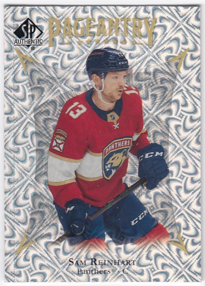 2021-22 Upper Deck SP Authentic Pageantry SAM REINHART #P-17 Florida UD - Image 1 of 1