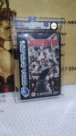 Resident Evil Long Box Longbox New Sealed VGA 80 Sega Saturn Capcom Pal No Ps1
