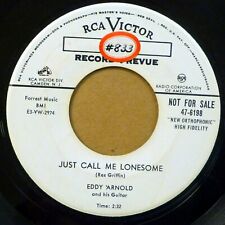 Eddy Arnold RCA country PROMO Just Call Me Lonesome ~That Do Make It Nice LC630