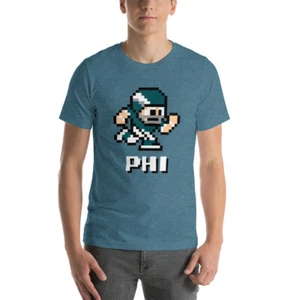 Camiseta Nintendo Philadelphia Eagles NES 8 bits Tecmo Super Bowl - Imagen 1 de 13