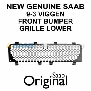 SAAB 9-3 VIGGEN 99-02 FRONT BUMPER GRILLE MESH NEW GENUINE Front Center 5400387