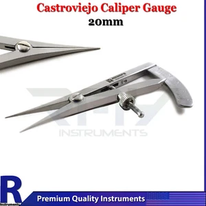Dental Castroviejo Bone Caliper 20mm Teeth Measuring Gauge Orthopedic Implant CE - Bild 1 von 5