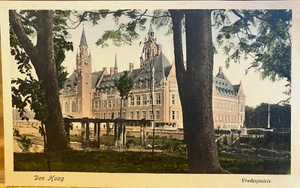 Postal holandesa VREDESPALEIS Palacio de la Paz DEN HAAG Países Bajos La Haya Weenenk - Imagen 1 de 2