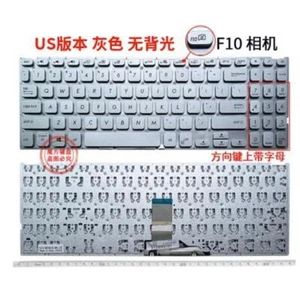 FOR ASUS VivoBook15 V5200E X515E X515M X515J FL8850U M515 US Keyboard silver - Picture 1 of 1