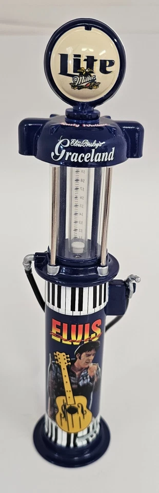 Banco de bomba de gas Wallace Miller Lite 1998 acción 1/16 oxidado Elvis Foto 1 de 4