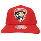 Florida Panthers Mitchell & Ness NHL Pro Fit Snapback Hat 3D Logo Red Cap NWT