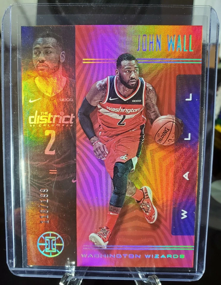 2019-20 Illusions basketball Ruby John Wall  /199 Washington Wizards - Image 1 of 3