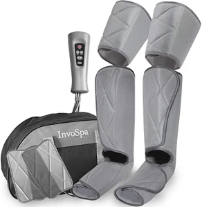 Leg Massager for Circulation - Foot and Calf Massager, Air Compression Leg Wraps - Picture 1 of 12