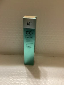 IT Cosmetics CC+ Natural Matte Color Correct Pore Refining Coverage Fair 10/25 - Picture 1 of 4