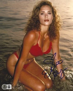 Hot Sexy Elizabeth Berkley Signed 8x10 Photo Authentic Autograph Beckett Witness - Picture 1 of 2