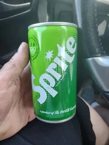 Vintage Sprite Soda Flat Top Steel Can Collectible Advertising Used - Picture 1 of 6