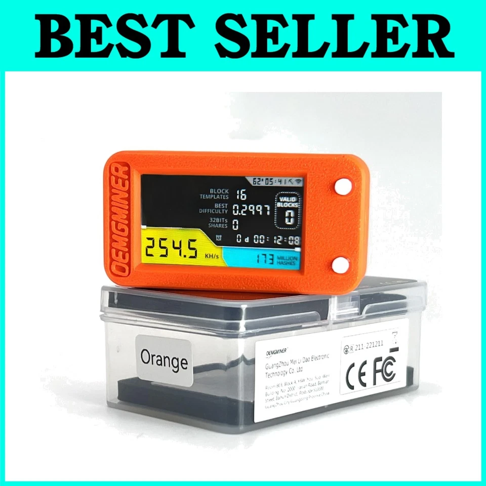 Power Efficient Bitcoin Miner - WiFi, USB-C, Low Consumption - Image 1 of 4