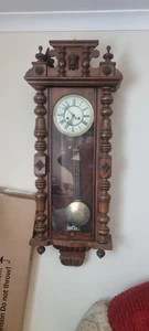 Gustav Becker Vienna Antique clock in good working order. - Picture 1 of 7