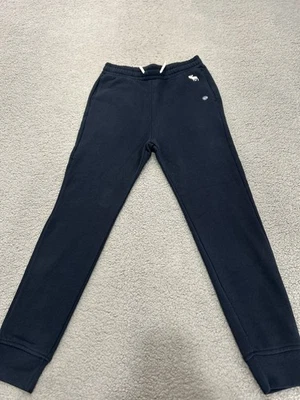 Abercrombie Kids 13/14 Essentials Sweats Lounge Pants Navy Comfy Sweatpants - Image 1 of 4
