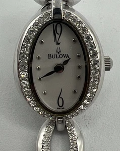 Reloj Mujer BULOVA C833120 Acero Inoxidable Dos Tonos Cristal Acento Batería Nueva - Imagen 1 de 6
