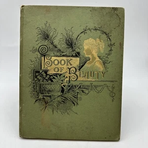 Rare Vintage- The Book Of Beauty- Illus. 1887- 49-6 - Picture 1 of 12