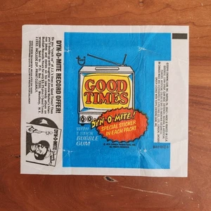 Vintage 1975 Topps GOOD TIMES Wax Pack Wrapper Only  - Picture 1 of 4