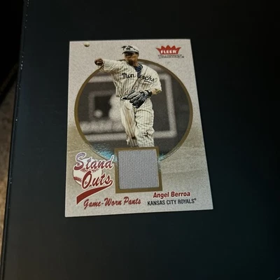 2004 Fleer Tradition Stand Outs Angel Berroa Jersey - Image 1 of 2