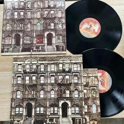 Led Zeppelin ‎Physical Graffiti 1975 Pressing Swan Complete W/Sleeves NICE COPY! - Imagem 1 de 4