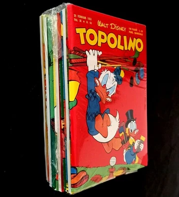 TOPOLINO LIBRETTO Ristampa Anastatica Pichierri Nerbini Da 61 a 70 - Leggi descr - Immagine 1 di 2