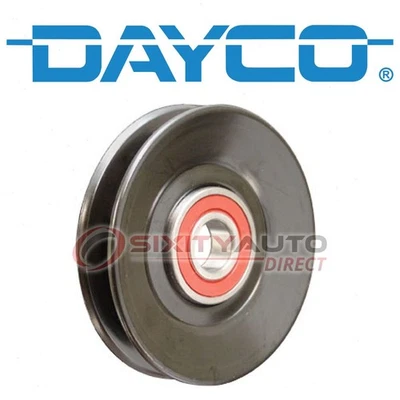 Dayco Drive Belt Idler Pulley for 1974-1978 Ford Mustang II 2.3L 2.8L 5.0L ku Foto 1 de 4