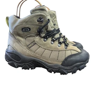Merrell REl Monarch II Womens Olive Black Leather Hiking Boots Ankle Shoes 8.5 - Picture 1 of 16