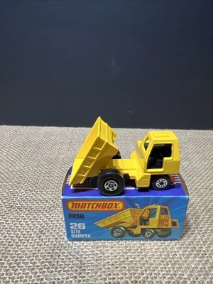 Vintage 1976 MATCHBOX Superfast #26 SITE DUMPER Mint -C18- - Image 1 of 4