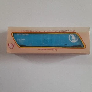 VINTAGE IHC HO SCALE GREAT NORTHERN BLUE FREIGHT CAR RARE IN BOX NEW - Picture 1 of 7