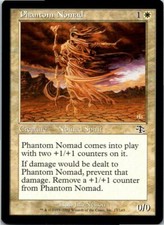 Phantom Nomad Magic The Gathering Judgement Card Light Play