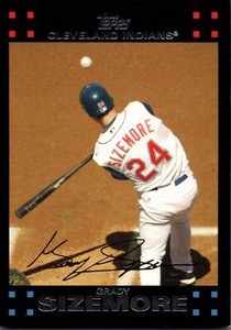 2007 Topps Pepsi # P167  Grady Sizemore Cleveland Indians
