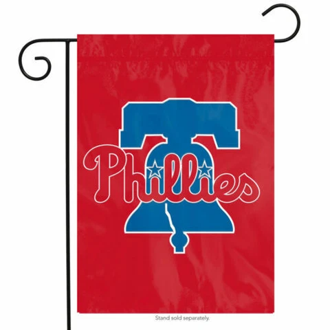 Philadelphia Phillies MLB Garden Flag Embroidered Licensed 12.5" x 18" FREE SHIP Cover