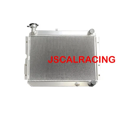 Radiador de aluminio para Toyota Land Cruiser HJ60 HJ61 12H-T turbo diésel 4,0 L MT Foto 1 de 4